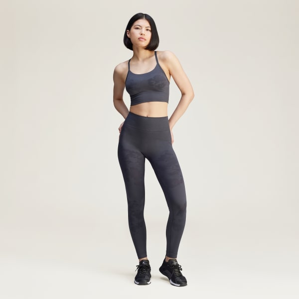 Abu-abu Legging Yoga Seamless adidas by Stella McCartney TrueStrength