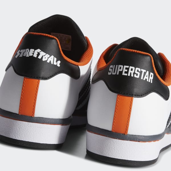 adidas superstar black and orange