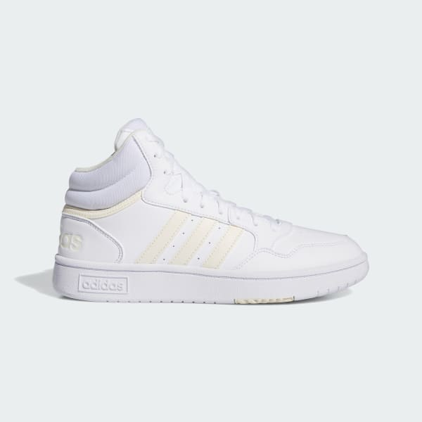 Hvid Hoops 3.0 Mid sko