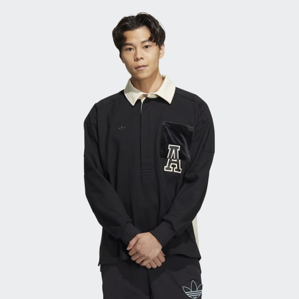 Black 안티 유니버시티 폴로 셔츠