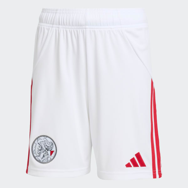 Hvid Ajax Amsterdam 25/26 Kids hjemmebaneshorts