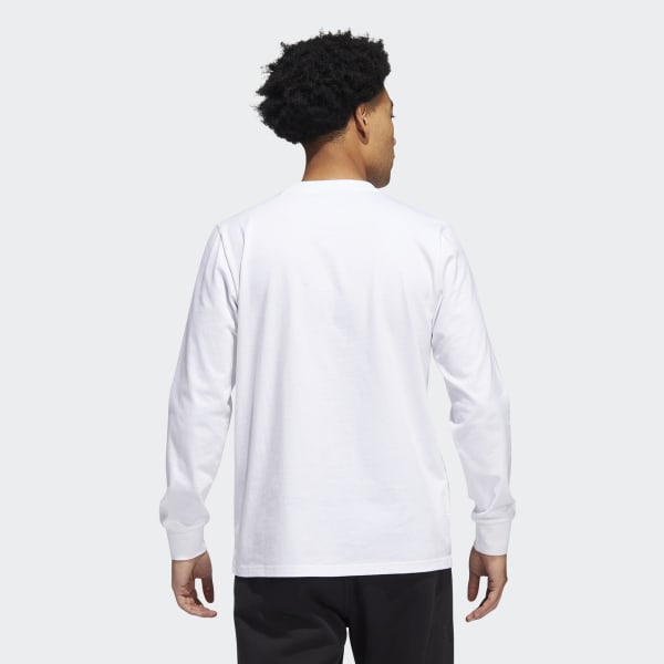 White 헤비웨이트 슈무포일 긴팔 티 HG513
