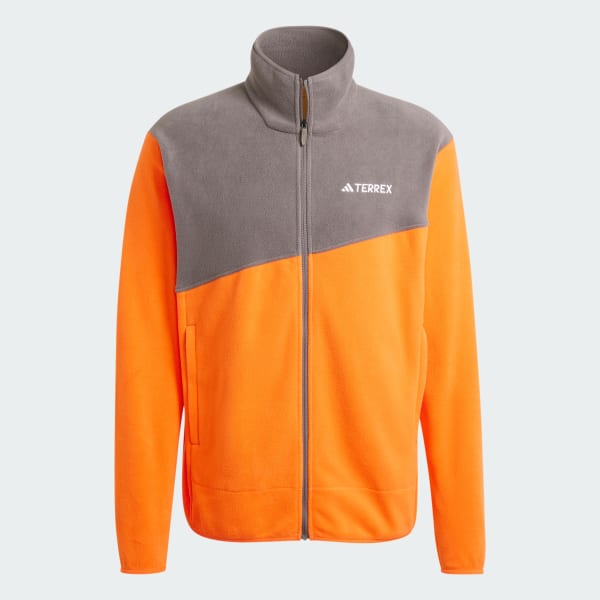 Orange Terrex Multi Full-Zip Fleece Jacket
