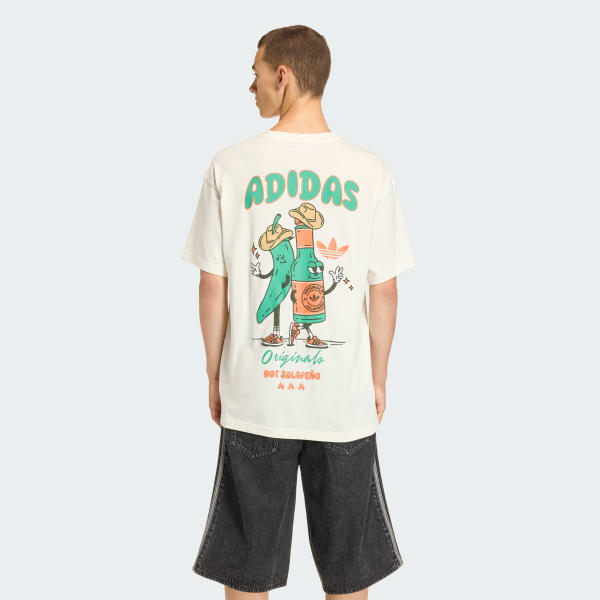 Hvid CHILLI PT. 2 Graphic T-shirt