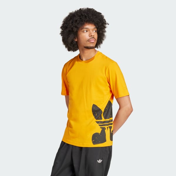 adidas Floating Trefoil Tee Grey adidas Thailand