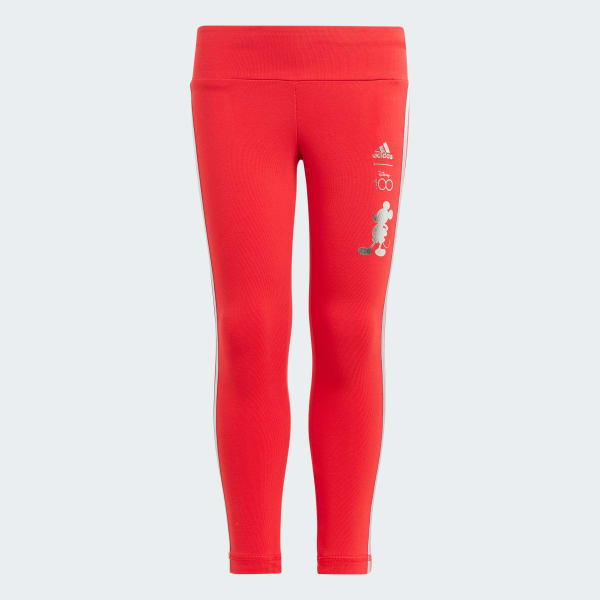 Rojo Calzas adidas x Disney 100 Tiro Medio
