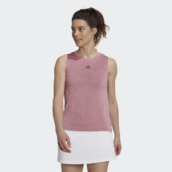 Rosa Tennis Match Tanktopp CO931
