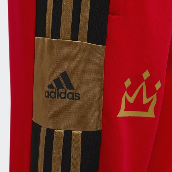 Rosso Pantaloni da allenamento Salah Squadra