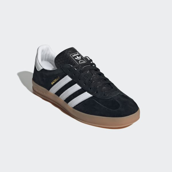 adidas originals gazelle suede and leather sneakers