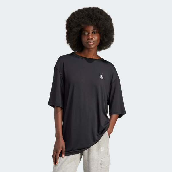 Black Trefoil Tee