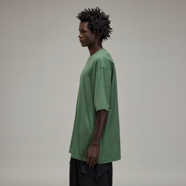 Green Y-3 Boxy Short Sleeve Tee