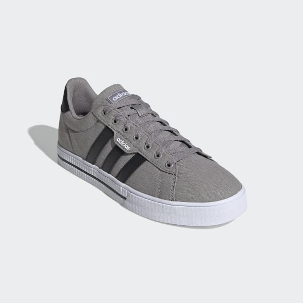 grey and black adidas shoes