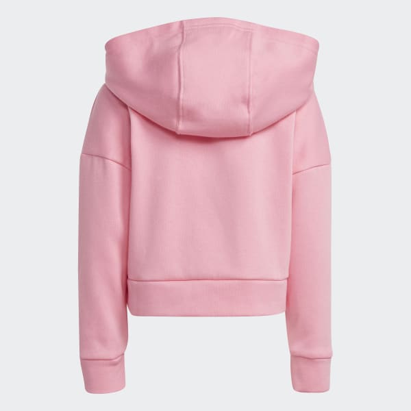 Rosa Hooded Fleece Trainingsanzug