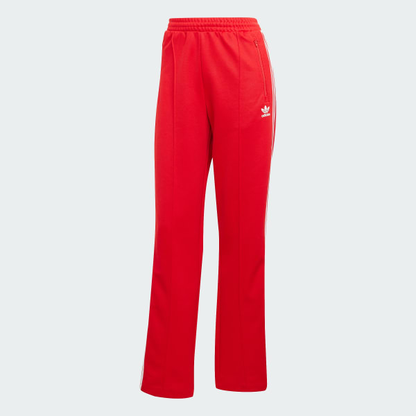 adidas Beckenbauer Track Pants - Red | Free Shipping with