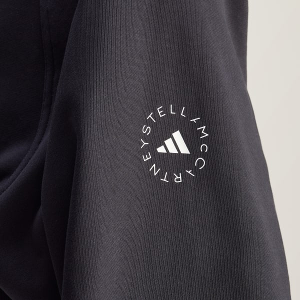 【完売品】アディダス　ロゴ プレー クロップドパーカー　M USED】adidasアディダス クロップドパーカー ブラック 総柄