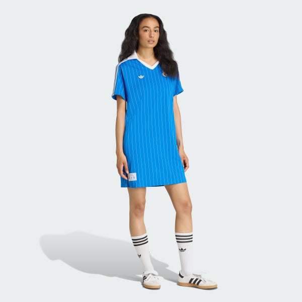 Azul Vestido Real Madrid Terrace Icons