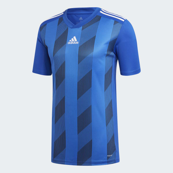 adidas striped soccer jersey