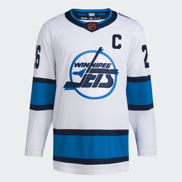 adidas Lightning Authentic Reverse Retro Wordmark Jersey - White, Men's  Hockey