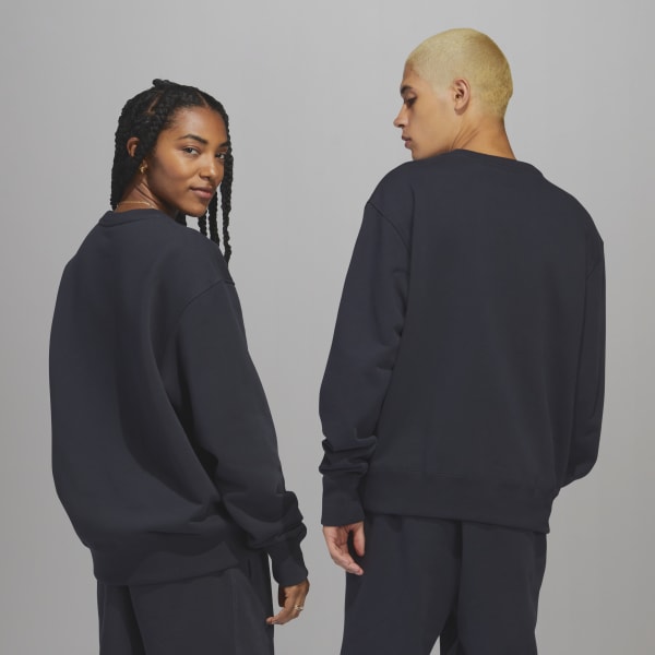 Grau Pharrell Williams Basics Sweatshirt – Genderneutral M9479