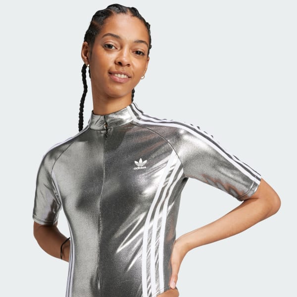 Amazon | adidas レディース スタジオ ボディスーツ ジャンプ