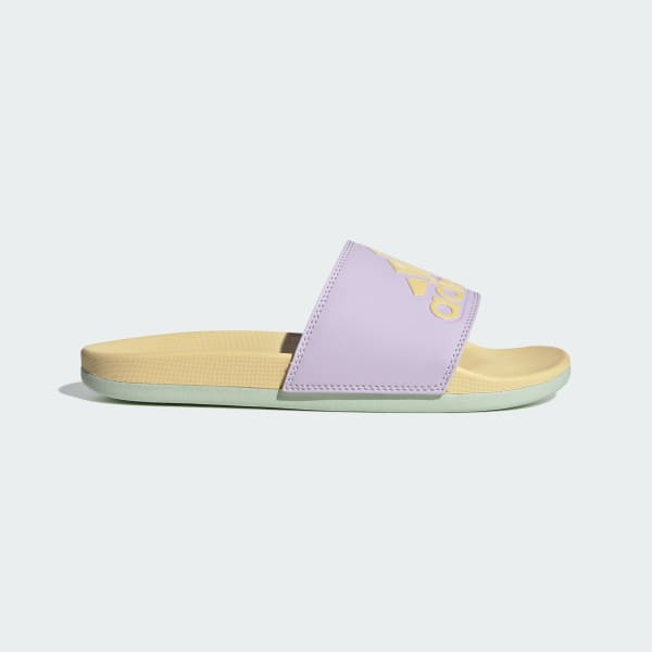 adidas Adilette Comfort Slides Purple adidas UK