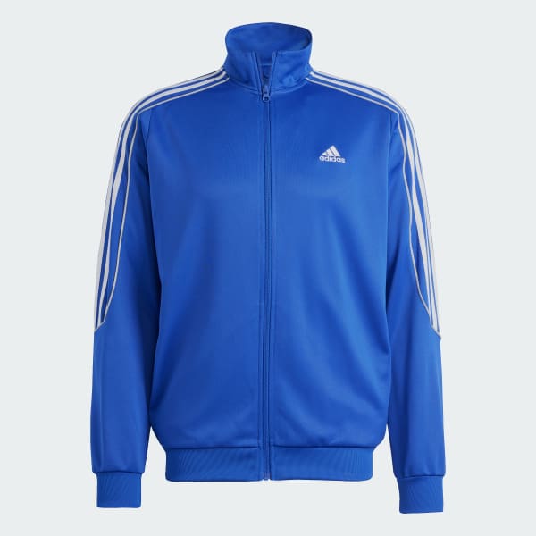 adidas Conjunto Sportswear Franjas Tejido de Punto Doble Azul