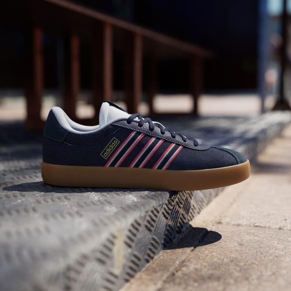 Azul tenis adidas VL Court 3.0