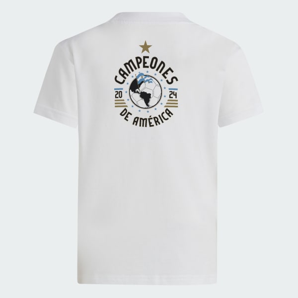 White Argentina Copa Winner Tee