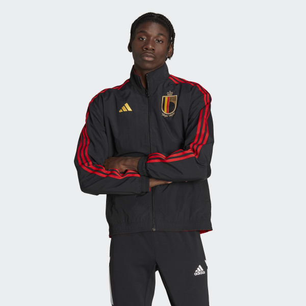 Black Belgium Anthem Jacket