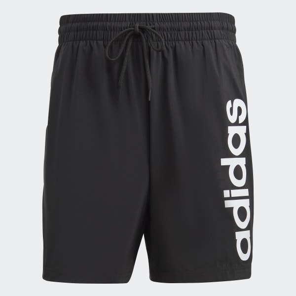 Negro Shorts AEROREADY Essentials Chelsea Logo Lineal