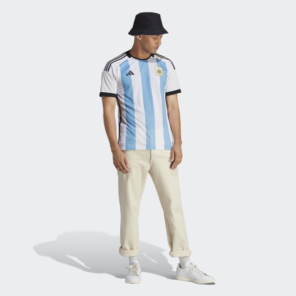Weiss Argentinien 22 Heimtrikot SE257