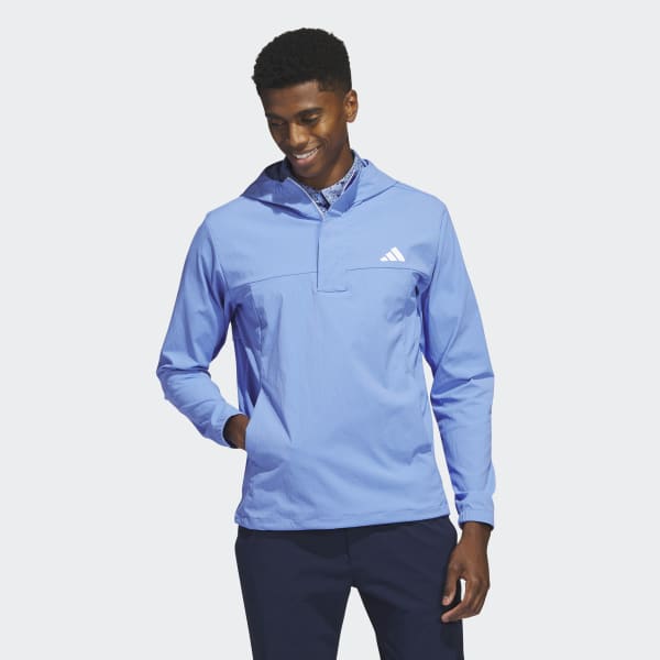 Felpa con cappuccio Ripstop 1 4 Zip Golf Blu adidas adidas