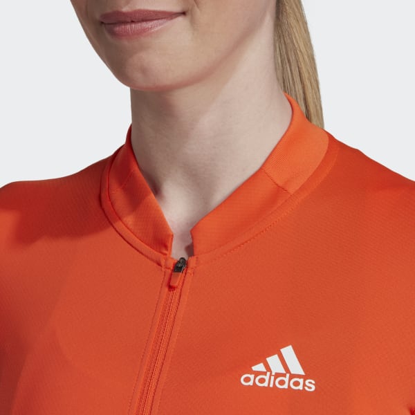 oranzová Dres The Short Sleeve Cycling 03190