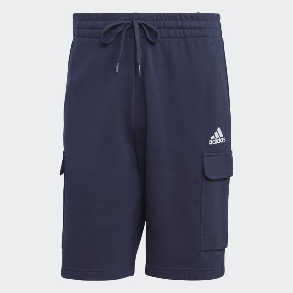 Blau Essentials French Terry Cargoshorts