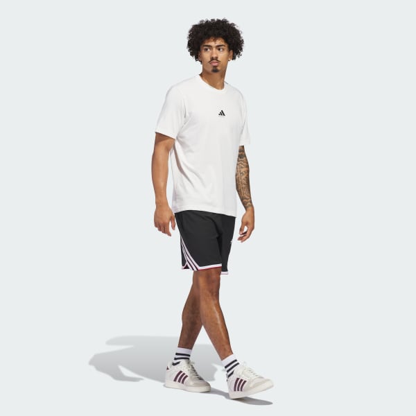 สีดำ กางเกงขาสั้น adidas Crazy Lite