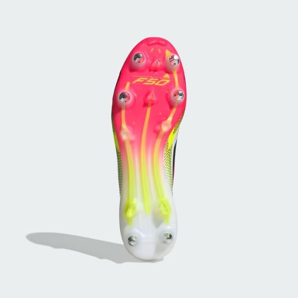 Λευκό F50 Elite Laceless Soft Ground Boots