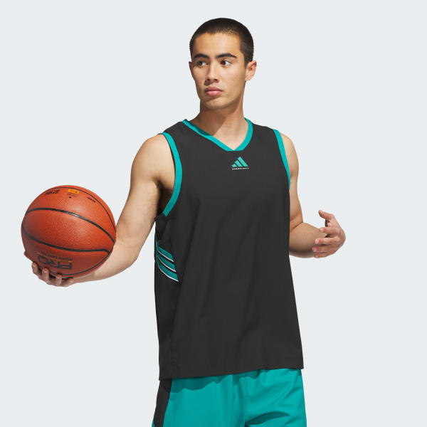 Preto Camisa adidas Crazy Lite