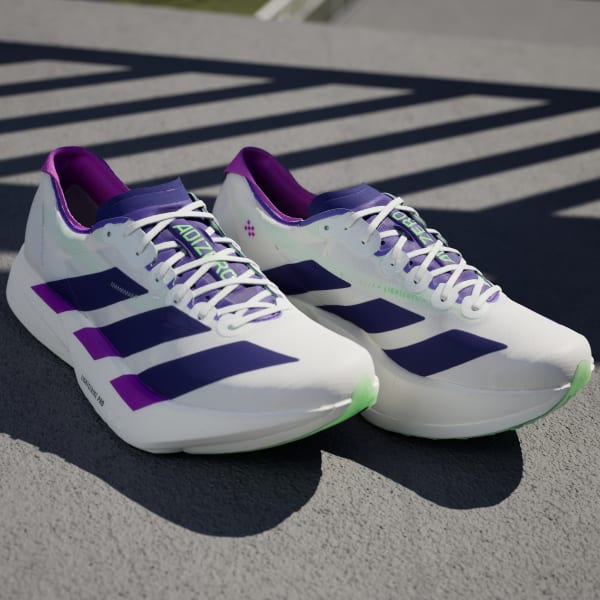 adidas Adizero Adios Pro 4 Shoes - White | Free Shipping with
