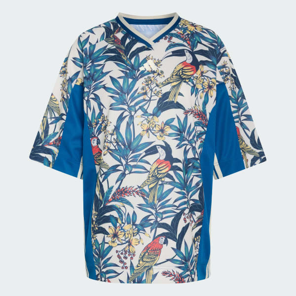 Azul CAMISETA adidas X FARM RIO PREMIUM