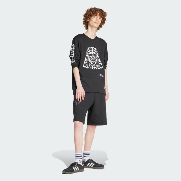 Black adidas Star Wars Nanzuka Long Sleeve Tee