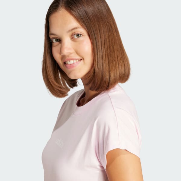 Adidas Essentials Linear Cotton Tee SHOP ONLINE
