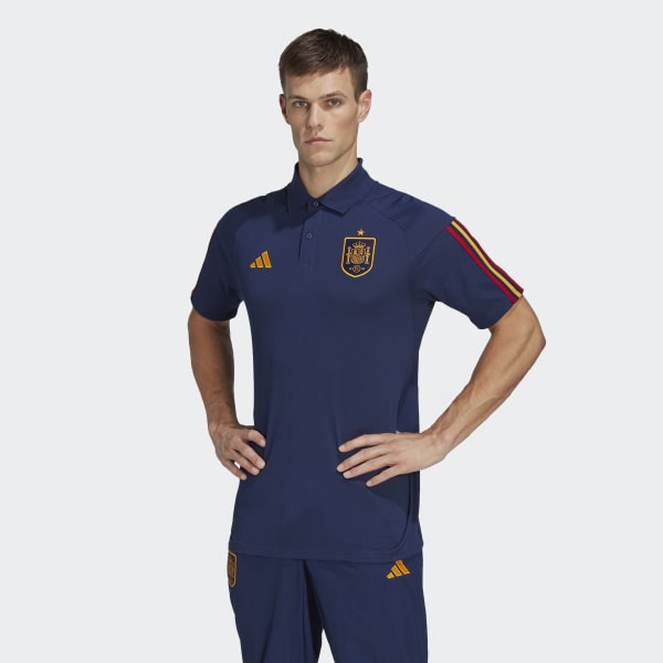 Blauw Spanje Poloshirt UV386