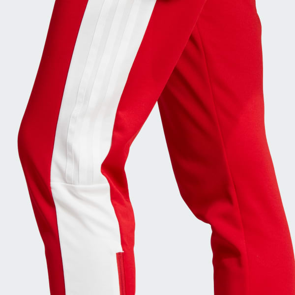 Adidas Red Parachute Pants (White stripes) – UN.WASTELANDS
