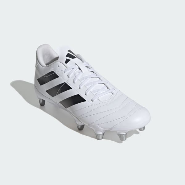 Blanc Chaussure de rugby Kakari Terrain gras