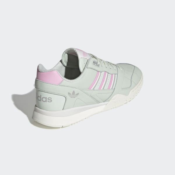 adidas green and pink trainers