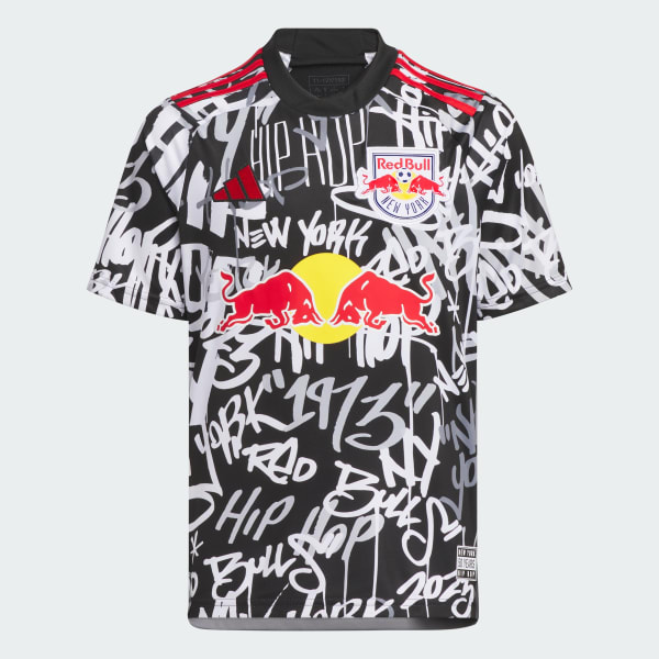 Adidas NY Red Bulls 2023 Third Jersey Soccer HT3226 Black – Soccer Corner