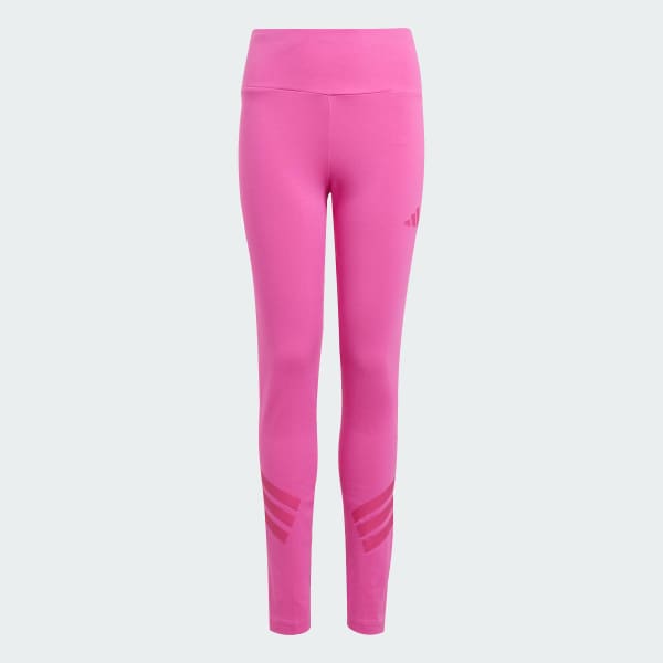 Pink Future Icons 3-Stripes Leggings Kids