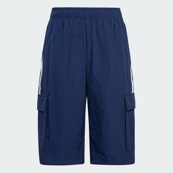 Blu Pantaloncini adidas Originals X Minecraft Cargo Bambini