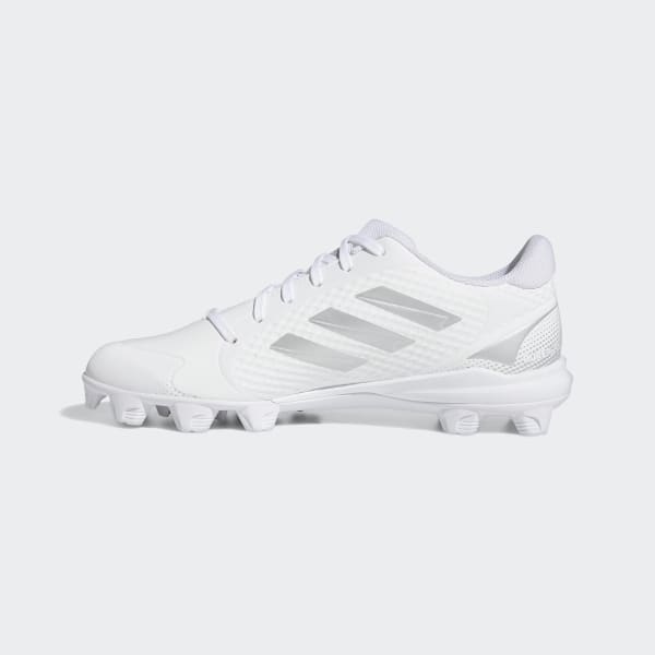 White PureHustle 2.0 Molded Cleats LST96