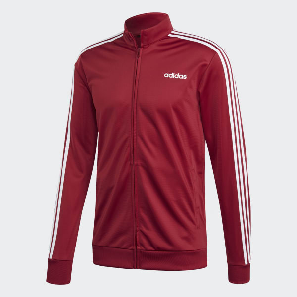 adidas red stripe jacket